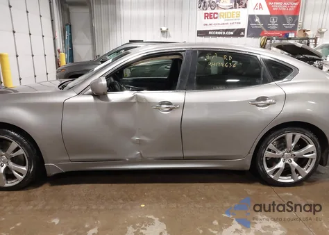 2013 Infiniti M37 z USA, uszkodzony, nr VIN JN1BY1AP8DM510830